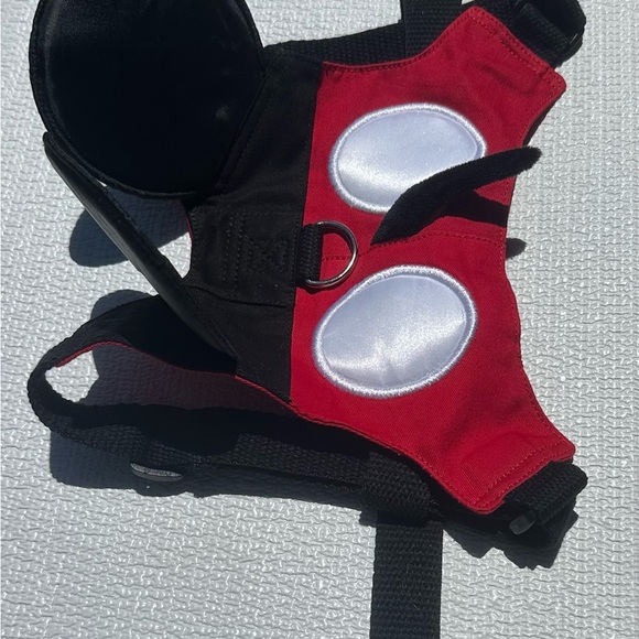 Red and Black Mickey Pet Harness - Picture 2 of 3